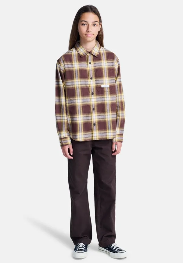 Блузка на пуговицах на все сезоны Element, Java Plaid