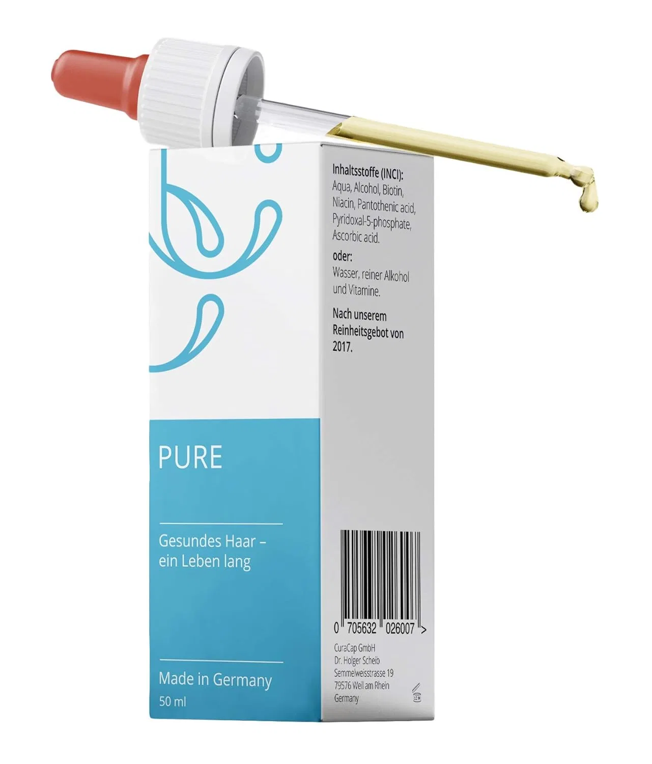 Сыворотка для волос Pure Hair Serum для женщин Curacap — фото 4