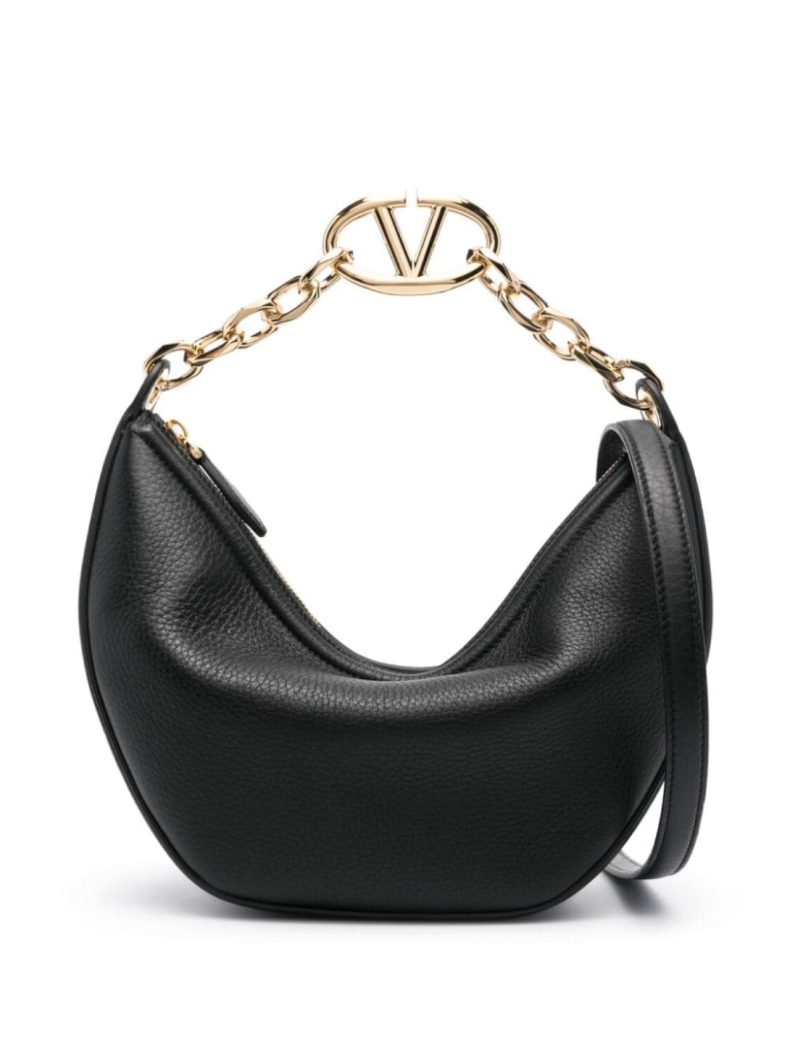 

Valentino Garavani маленькая сумка с логотипом VLogo Signature, черный