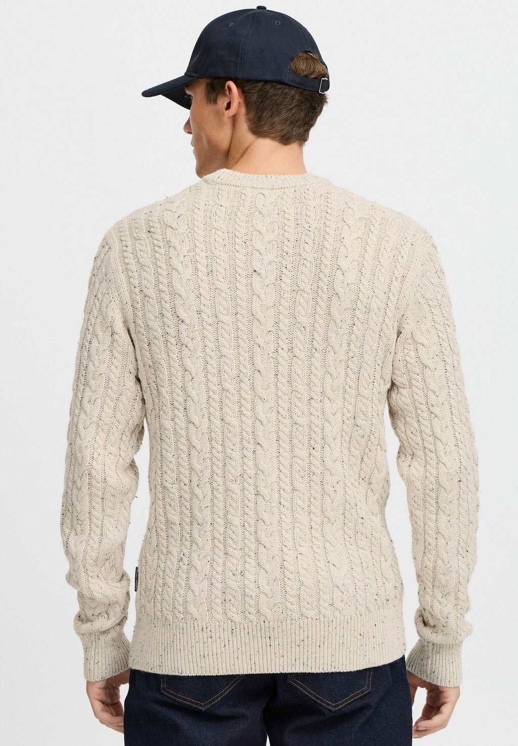

Джемпер KARL CABLE CREW Casual Friday, бежевый