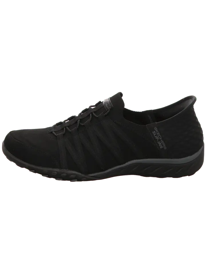 Тапочки Skechers Sport Slip Ins Breathe Easy Roll, черный — фото 2