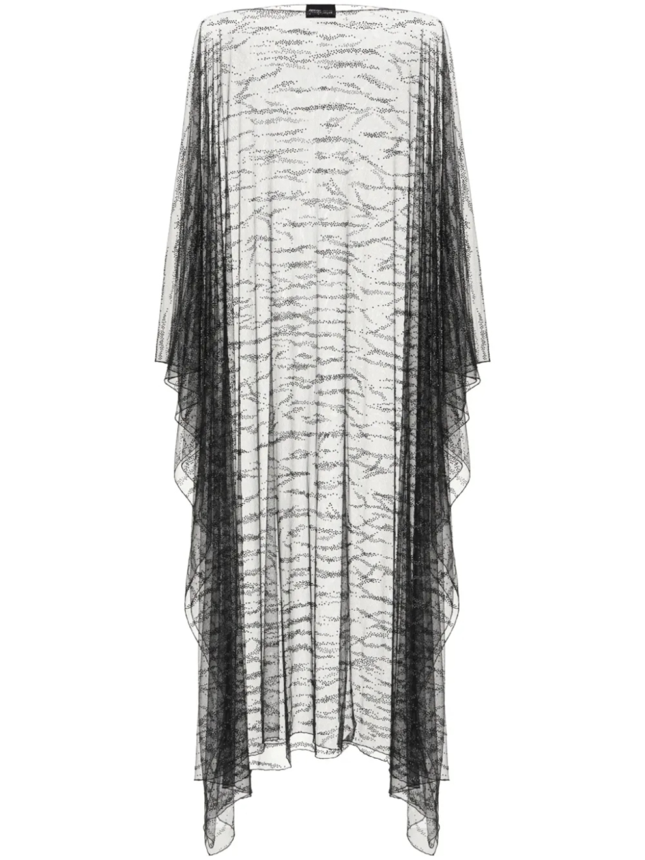 

Полупрозрачный кейп Giorgio Armani, черный