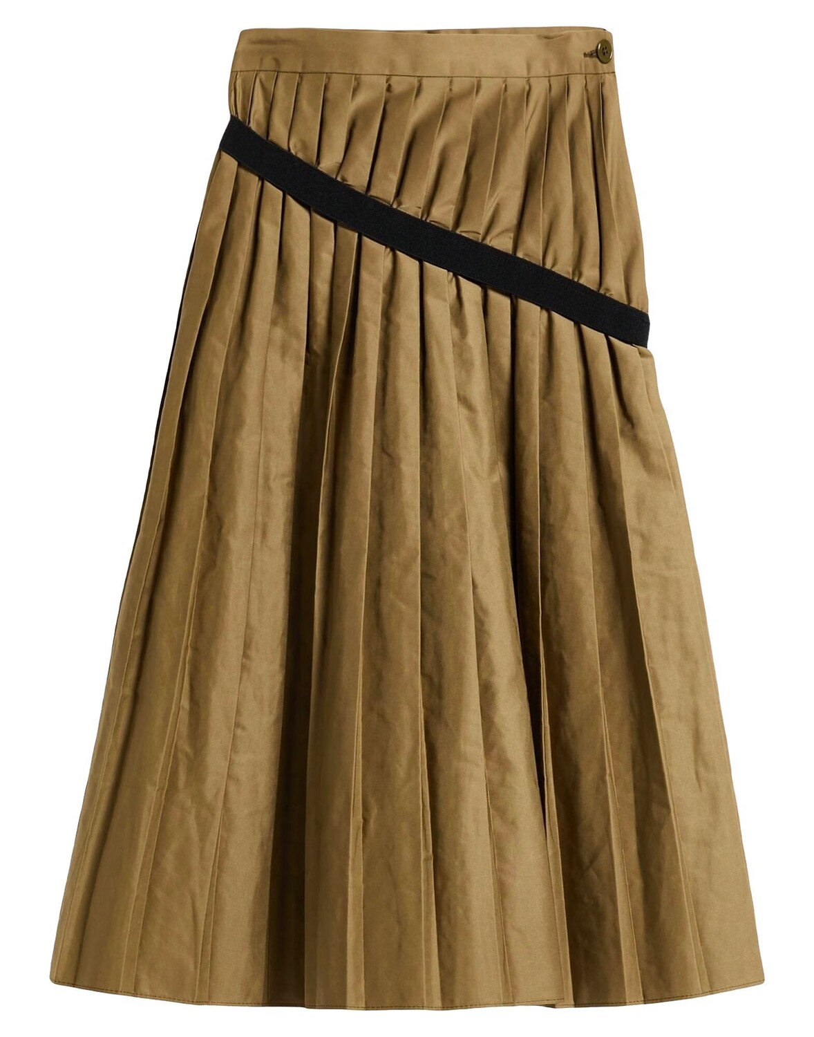 

Юбка Mm6 Maison Margiela, зеленый