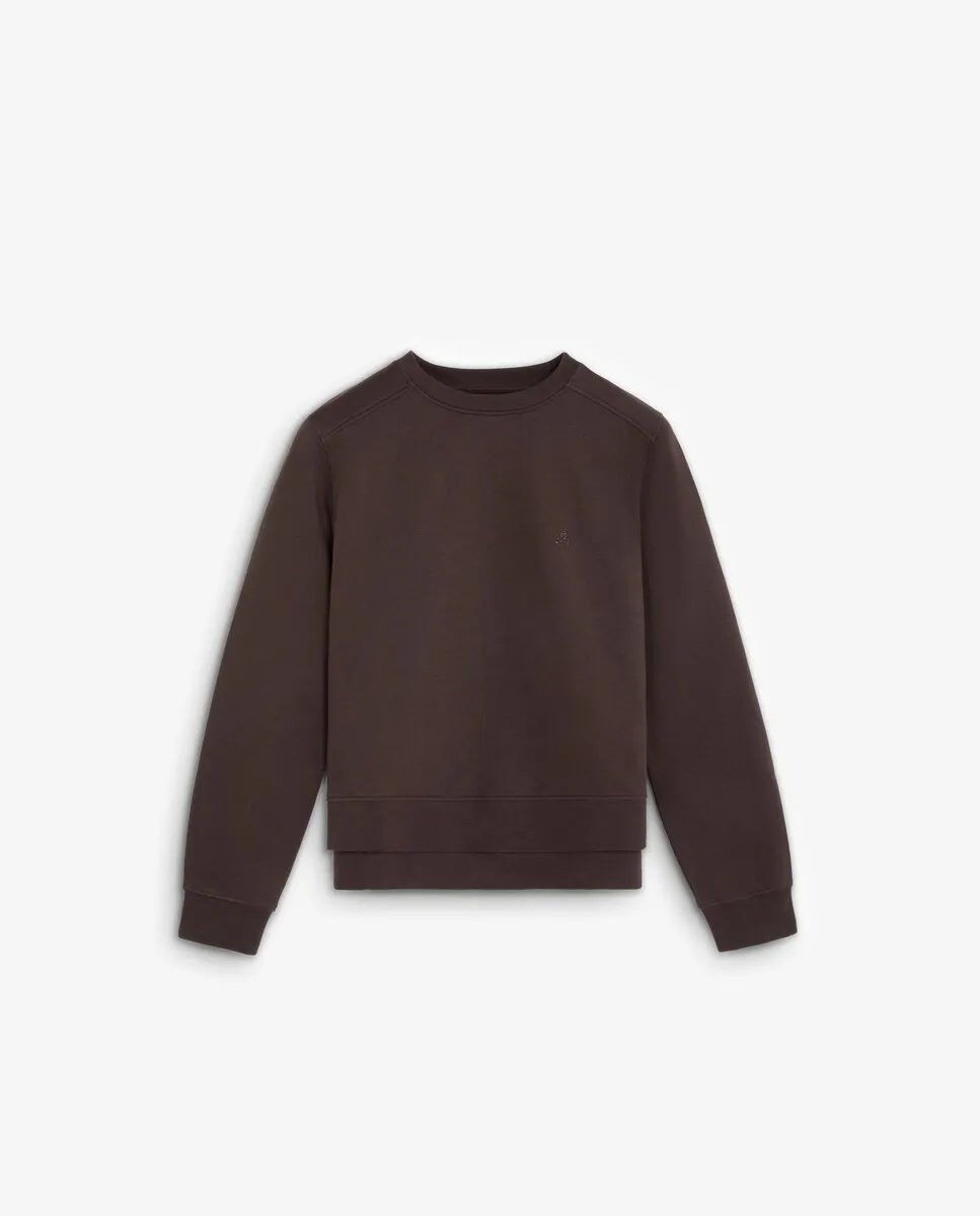 

Женская толстовка 100% хлопок с круглым вырезом Scalpers, коричневый