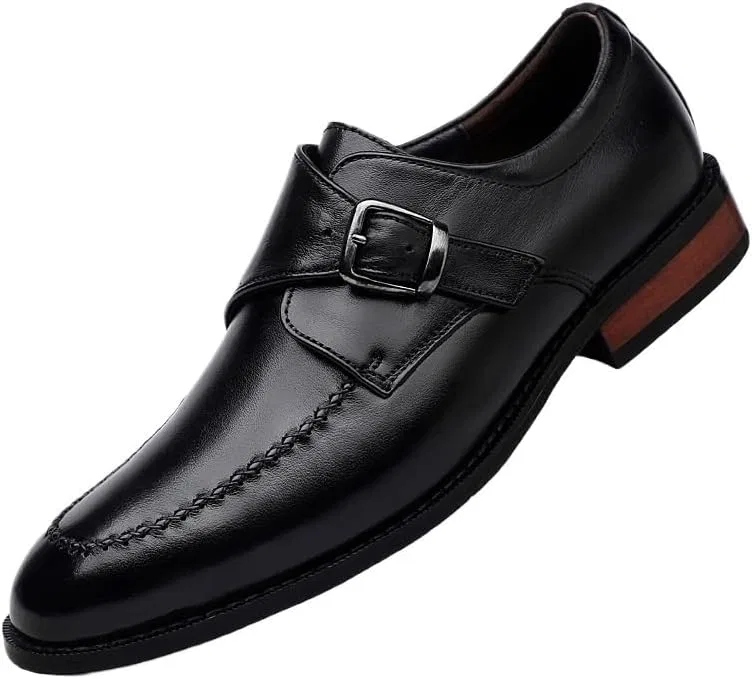 Лоферы кожаные Luxury Loafers Italy Tassel Designer Business Shoes British Style Genuine Leather Dress Shoe Thick Bottom Wedding Shoe, Black UOPYNE
