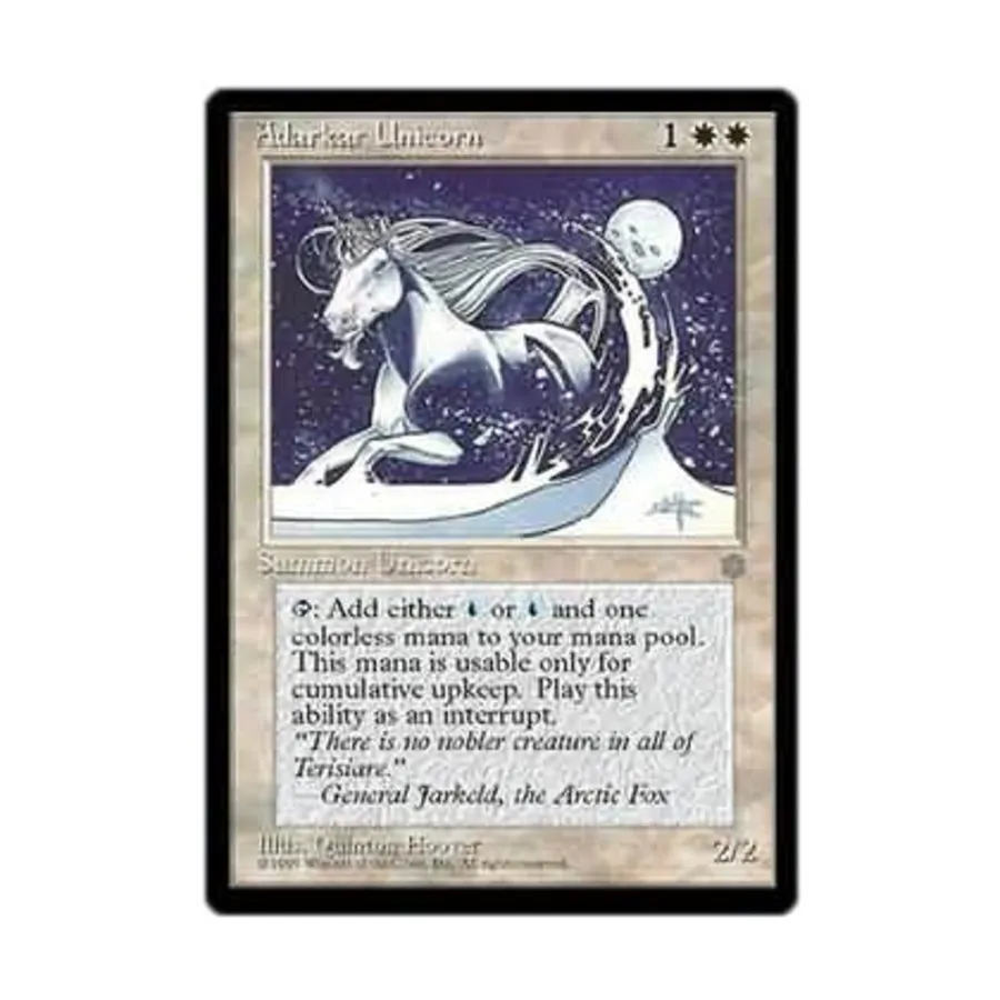 

CCG Адаркар Единорог (К), MTG - Ice Age