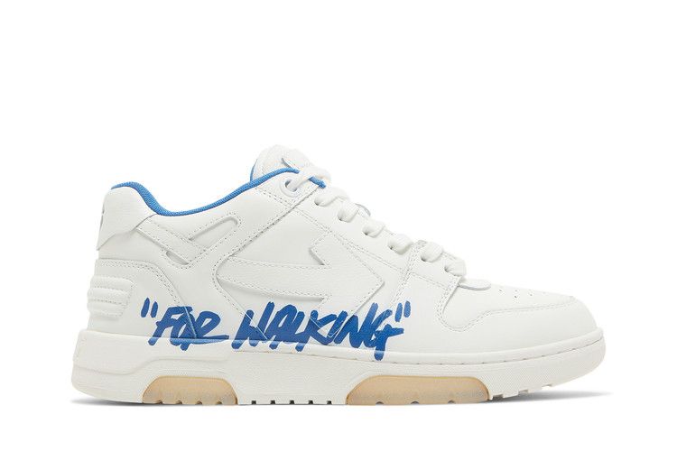 Кроссовки Off-White Off-White Out of Office Low 'For Walking - White Blue', белый — фото 2