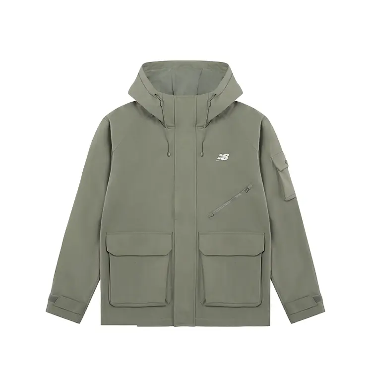 

New Balance Куртка спортивная унисекс зеленая, Green