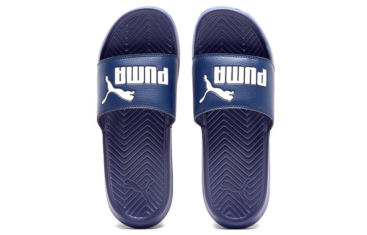 Шлепанцы PUMA Popcat Slipper Blue, синий — фото 4