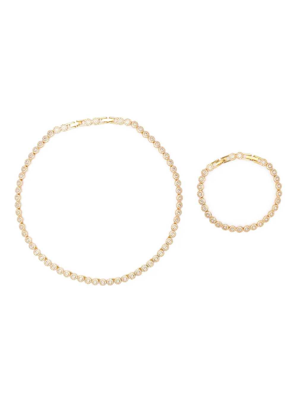 

Комплект Una Angelic из двух колье Swarovski, золотой