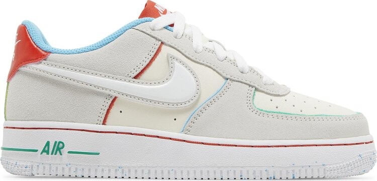 

Кроссовки Air Force 1 LV8 GS 'Holiday Cookies', кремовый