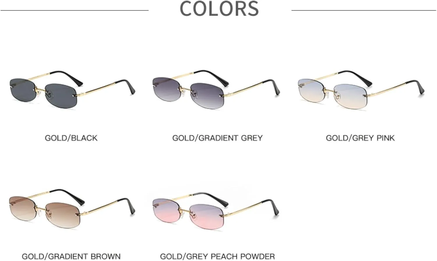 

Солнцезащитные очки с защитой от УФ-излучения UV400 | Легкая оправа | Для женщин и мужчин | Для занятий спортом на открытом воздухе и вождения DSVIGF, Gold Blue Brown