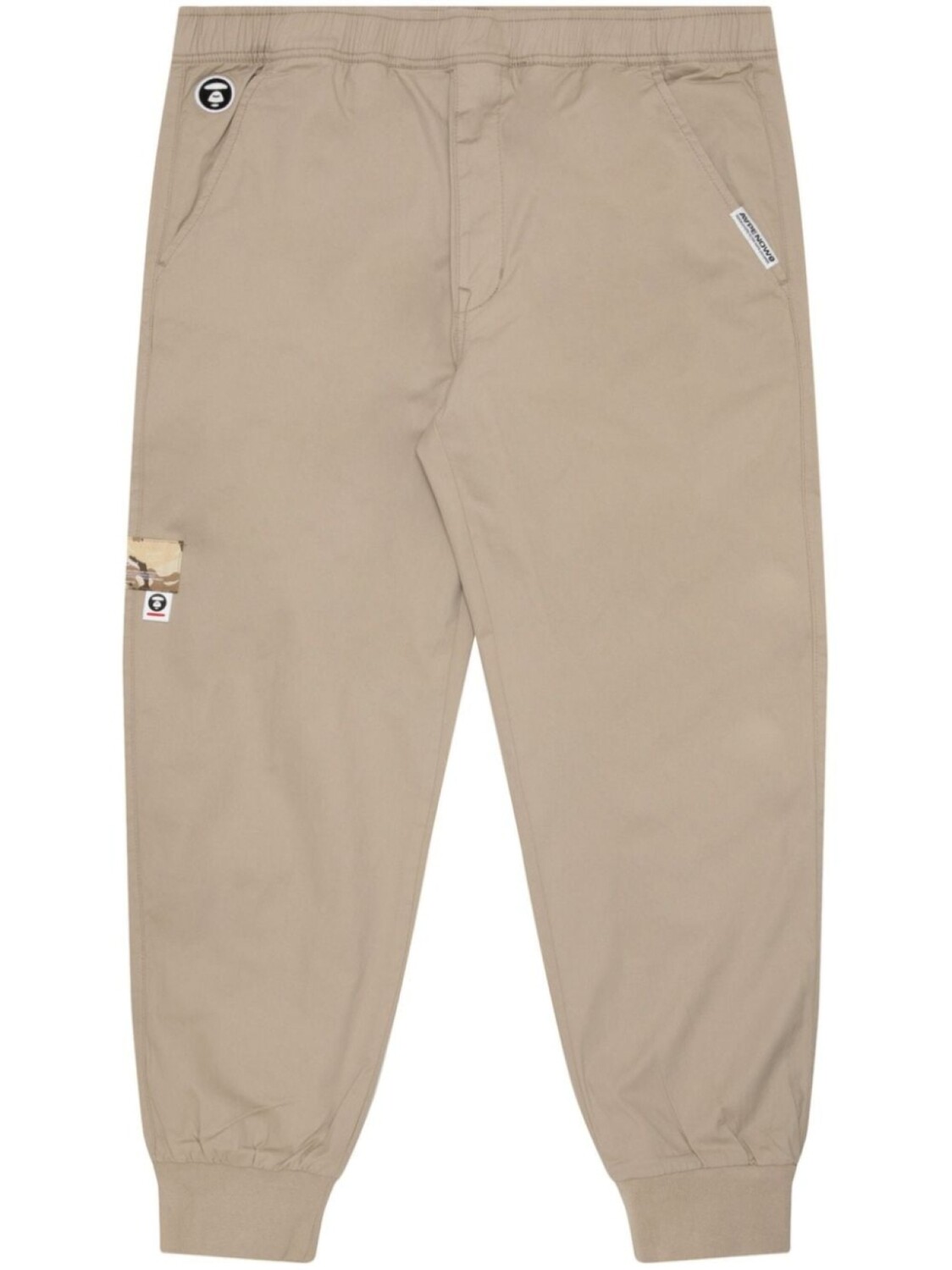 

Спортивные брюки с логотипом AAPE BY *A BATHING APE, бежевый