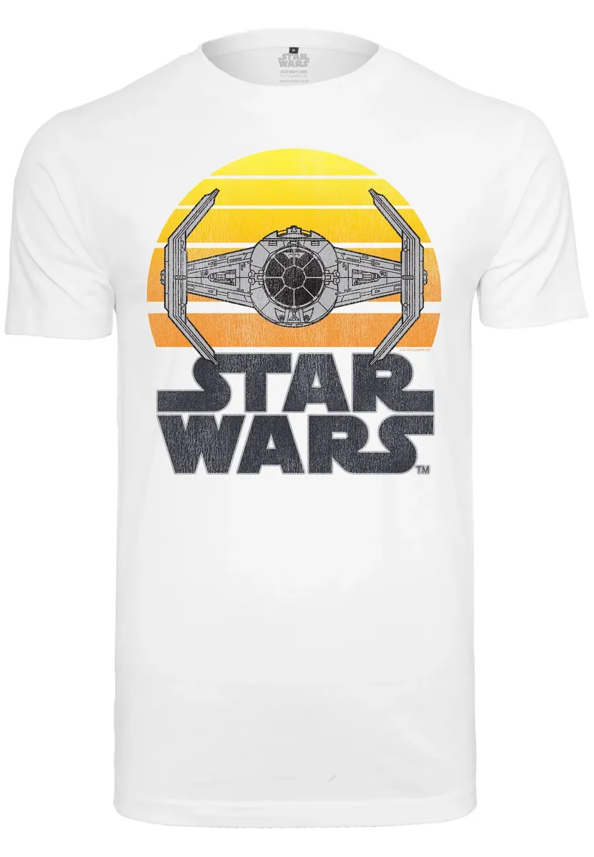 

Футболка Merchcode "Мужская футболка " Merchcode Star Wars Sunset", белый