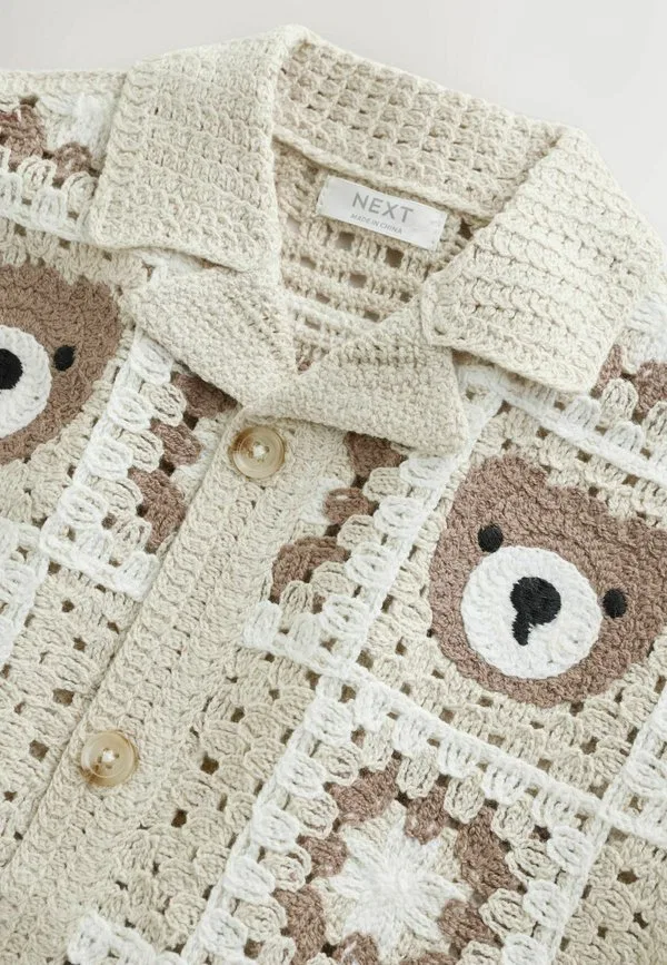 Рубашка Next, Neutral Bear — фото 2