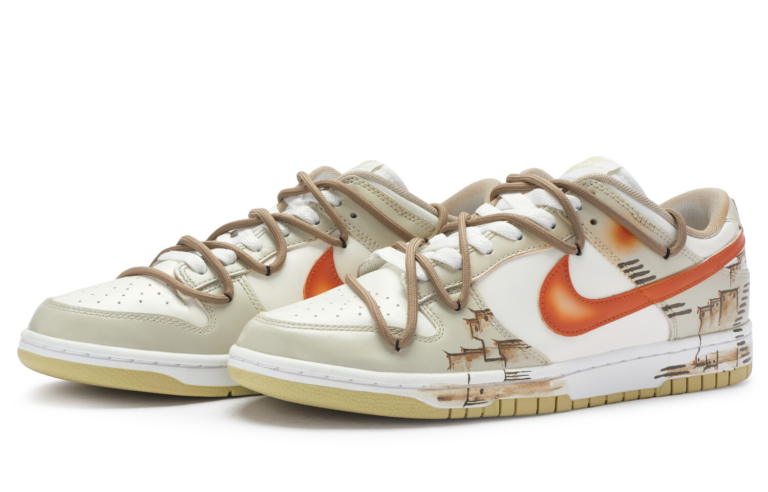 

Кроссовки Nike Dunk Skateboard Shoes Men Low-Top Gray, Серый, Кроссовки Nike Dunk Skateboard Shoes Men Low-Top Gray