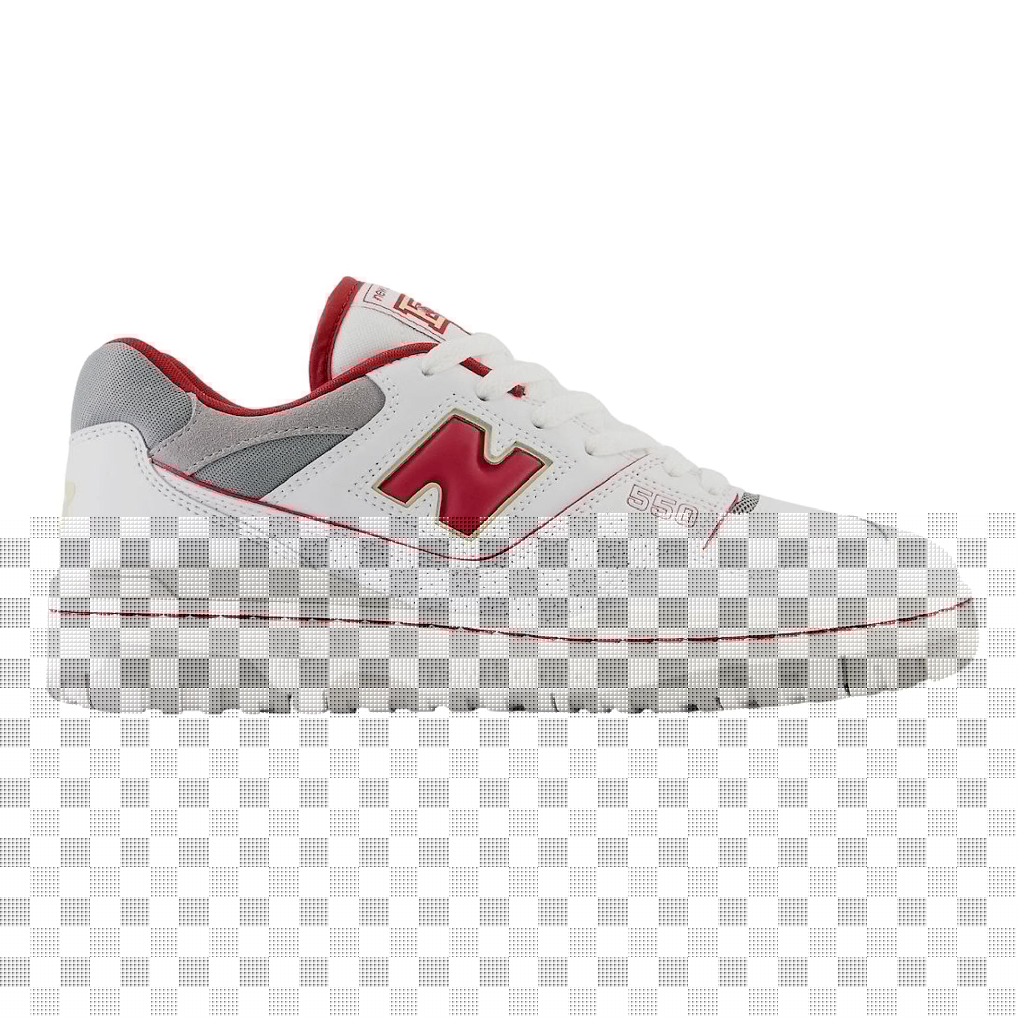 

New Balance 550 Boston College Белый/Серо-Красный BB550BC Мужские кроссовки