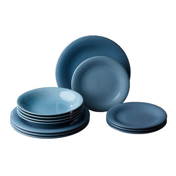 

Набор тарелок color loop horizon 12 предметов Villeroy & Boch, синий