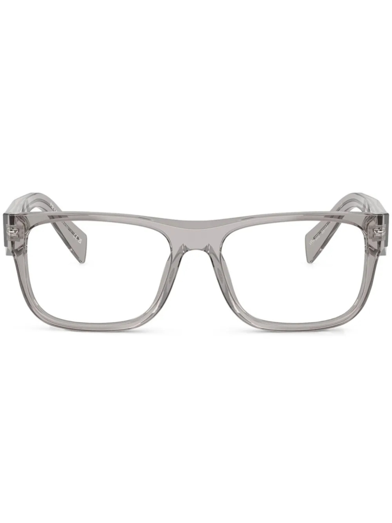 

Очки PR 22ZV Transparent Dark Grey Prada Eyewear, серый