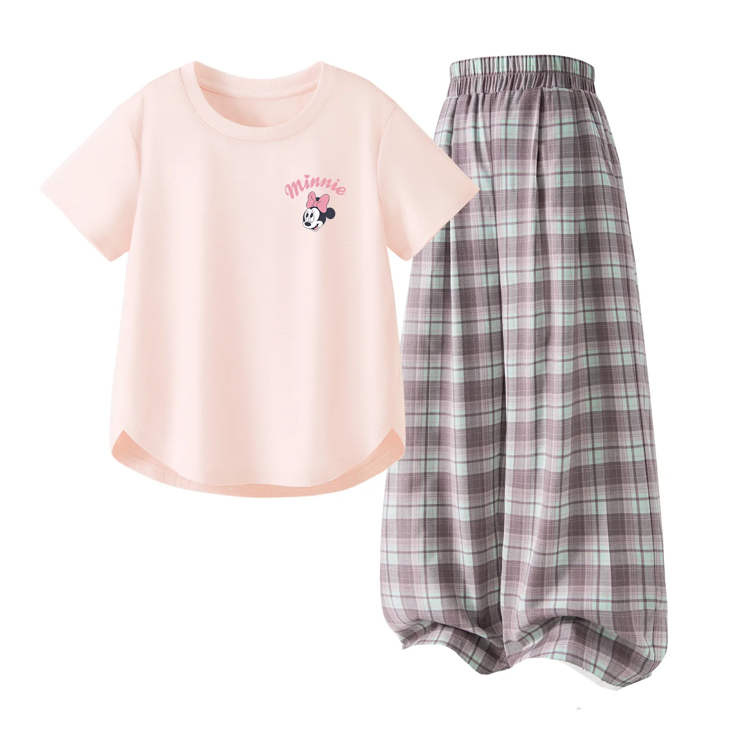 Детская спортивная футболка с круглым вырезом Disney, Silicone Di Lift Eye K Begonia Pink+Solid Pink