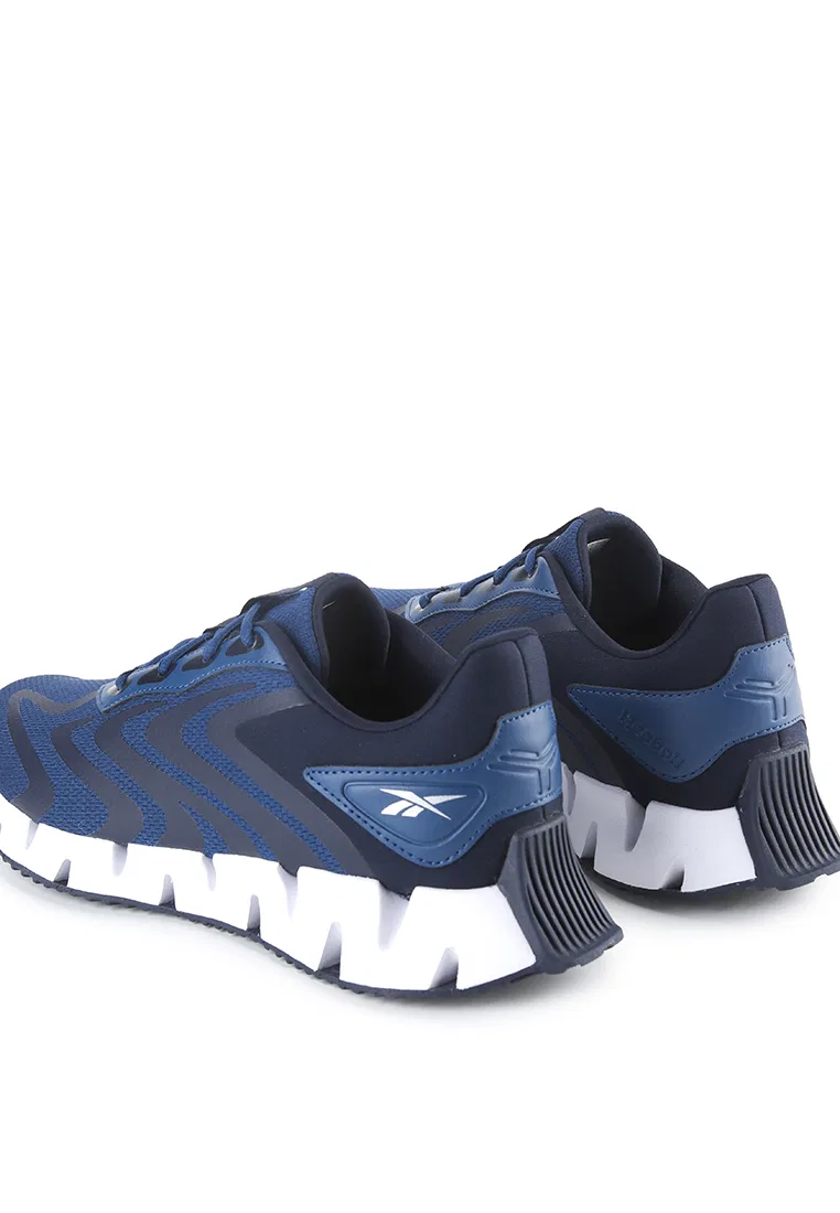Кроссовки мужские спортивные Zig Rise Reebok, белый/черный/синий — фото 3