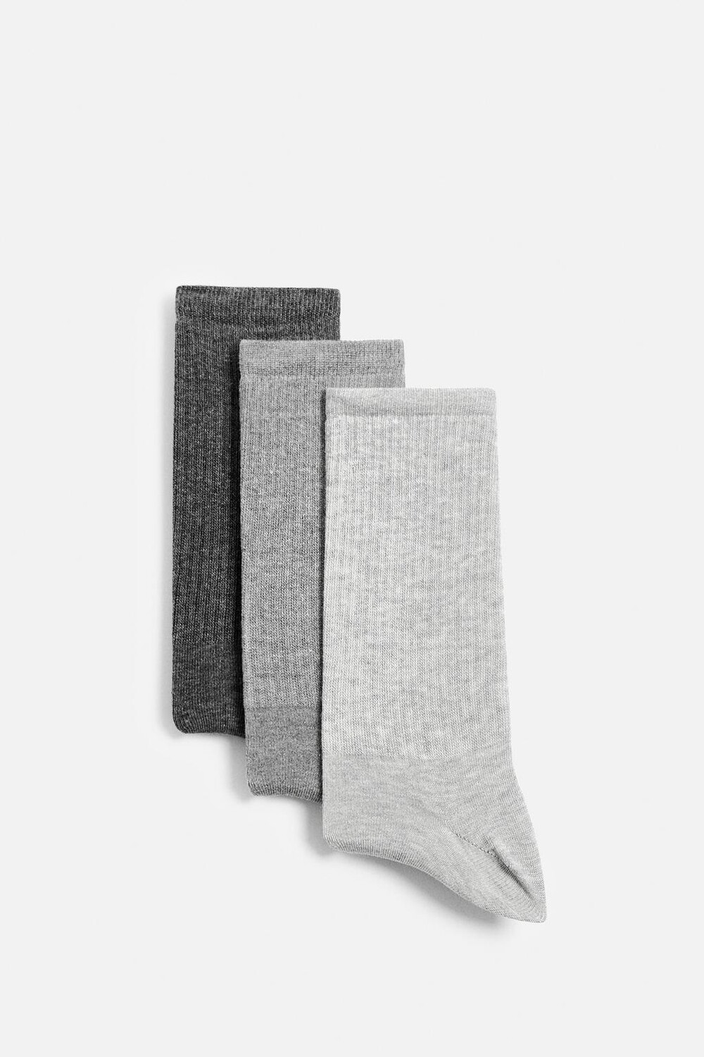 

Упаковка из 3 рубчатых носков ZARA, цвет various