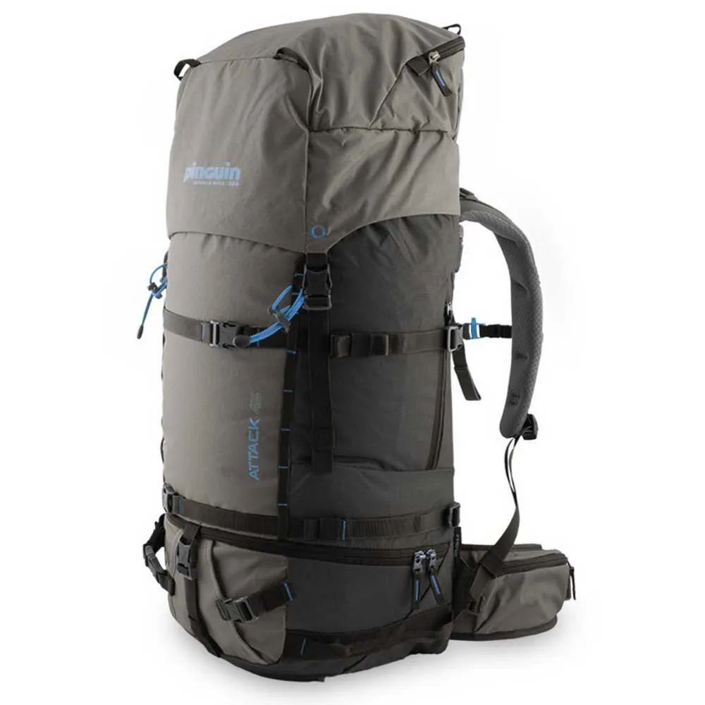 

Рюкзак Pinguin Attack 45L Nylon, серый