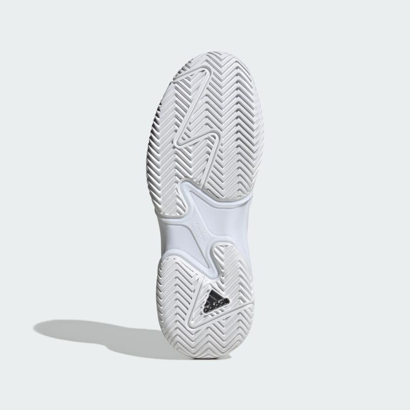 Мужские кроссовки Adidas Barricade 13, белый/черный/серый — фото 4