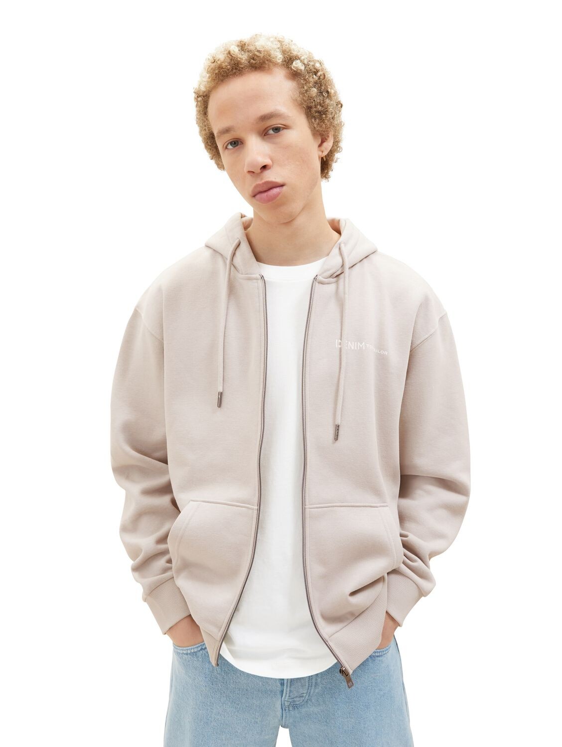 

Толстовка TOM TAILOR Denim FULLZIP, цвет verschiedene