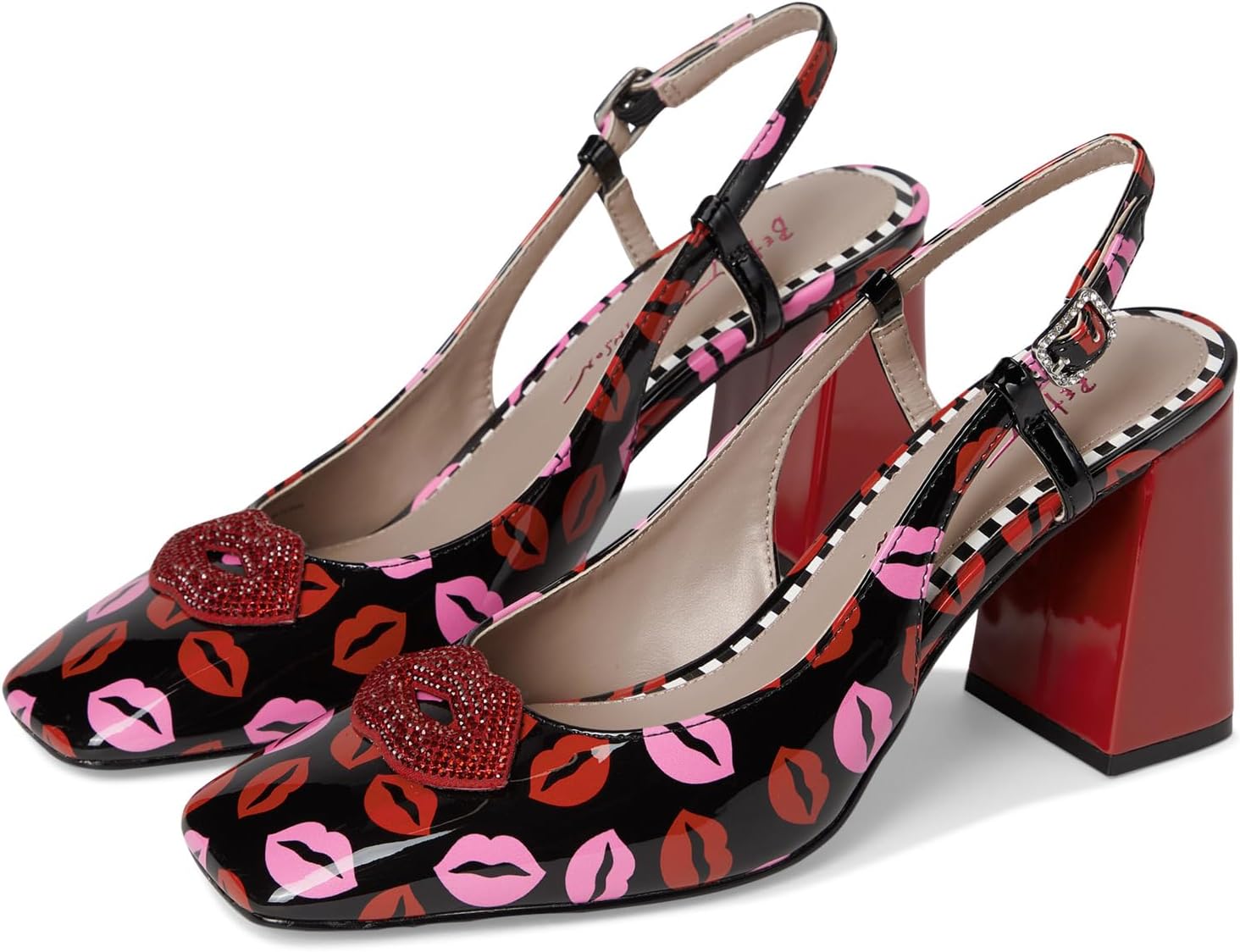 Туфли Blue by Betsey Johnson Women's Ashhley, Multi Lips