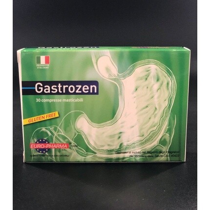 

Gastrozen Пищеварительные ферменты 30 жевательных таблеток, Euro-Pharma, Зеленый, Gastrozen Пищеварительные ферменты 30 жевательных таблеток, Euro-Pharma
