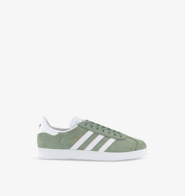 

Низкие замшевые кеды с логотипом Gazelle Adidas, белый