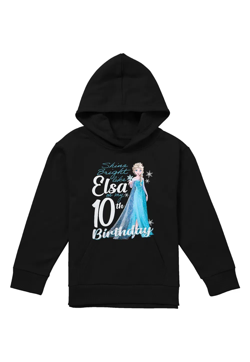 Детская толстовка Disney Frozen Elsa, черная, черный