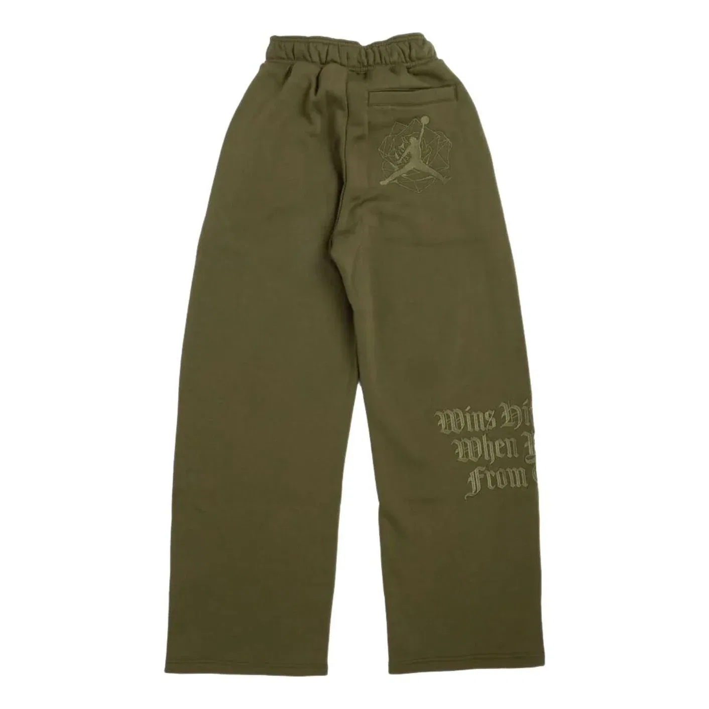 Флисовые брюки Jordan x Teyana Taylor 'Rough Green' IQ3844-326, зеленый
