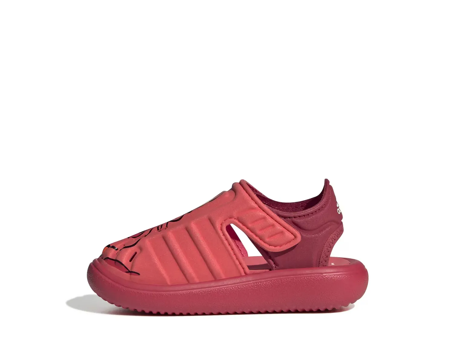 Детские сандалии Disney Sebastian - водные Adidas, Red — фото 2