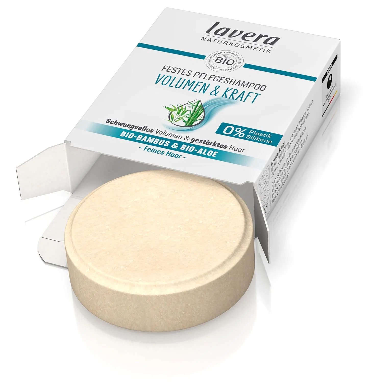 Твердый шампунь «Solid Care Volume & Strength» от lavera