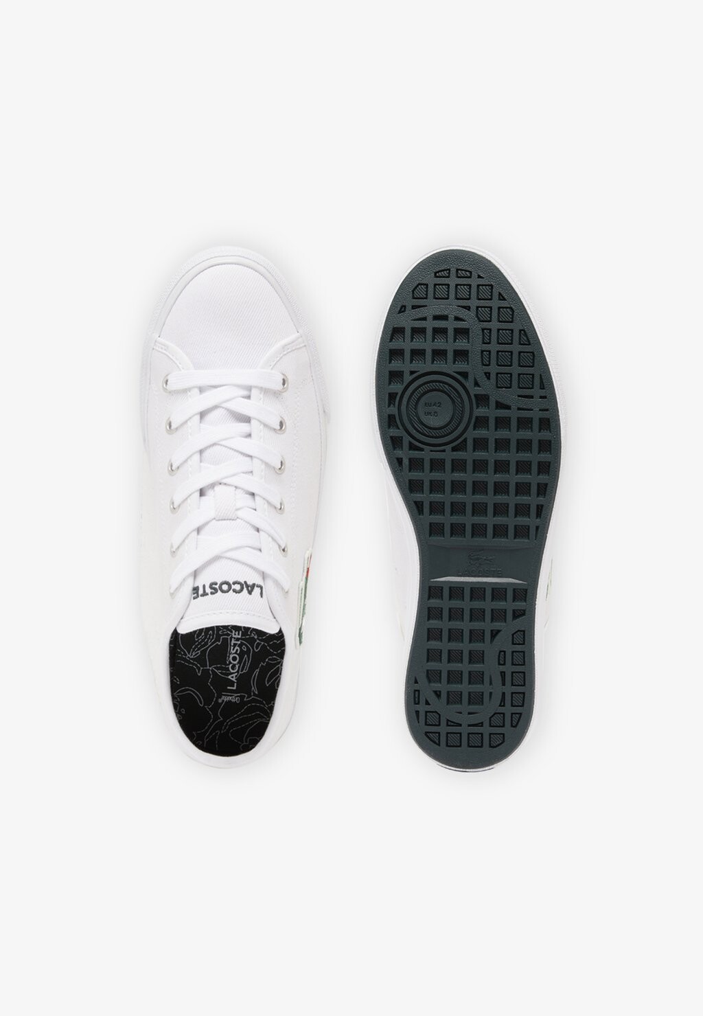 

Кроссовки Lacoste, белый