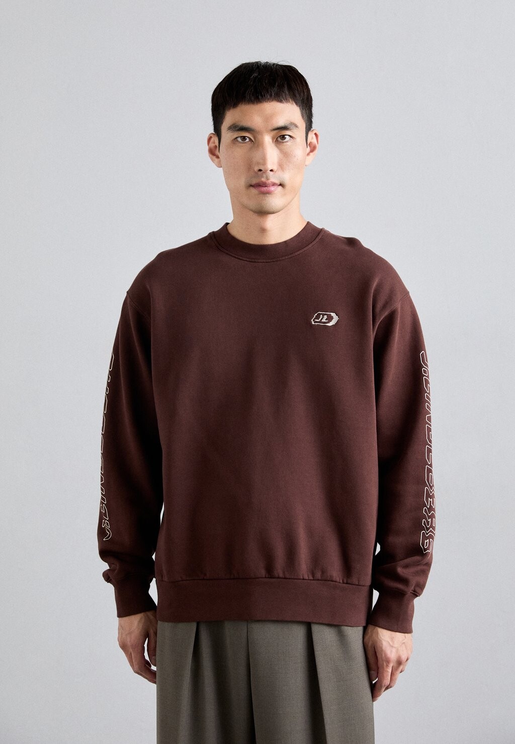 

Толстовка KYZER CREW NECK J.LINDEBERG, темно-коричневый