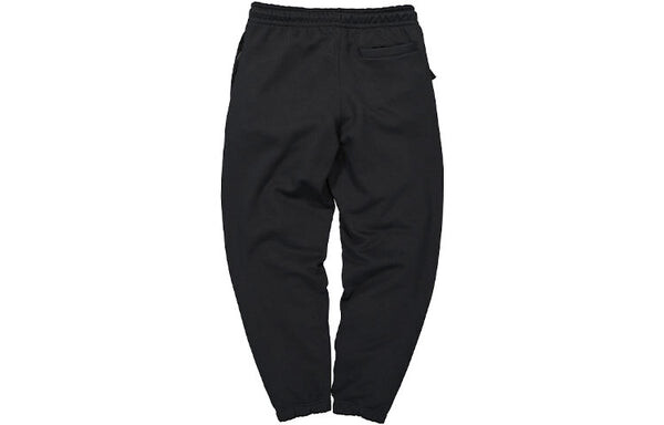Спортивные штаны Men's Nike Embroidered Logo Fleece Casual Sports Pants/Trousers/Joggers, черный — фото 2