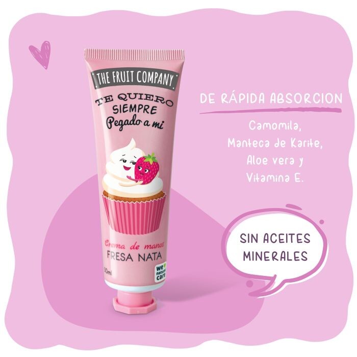 

Крем для рук Crema de Manos The Fruit Company, Fresas con Nata