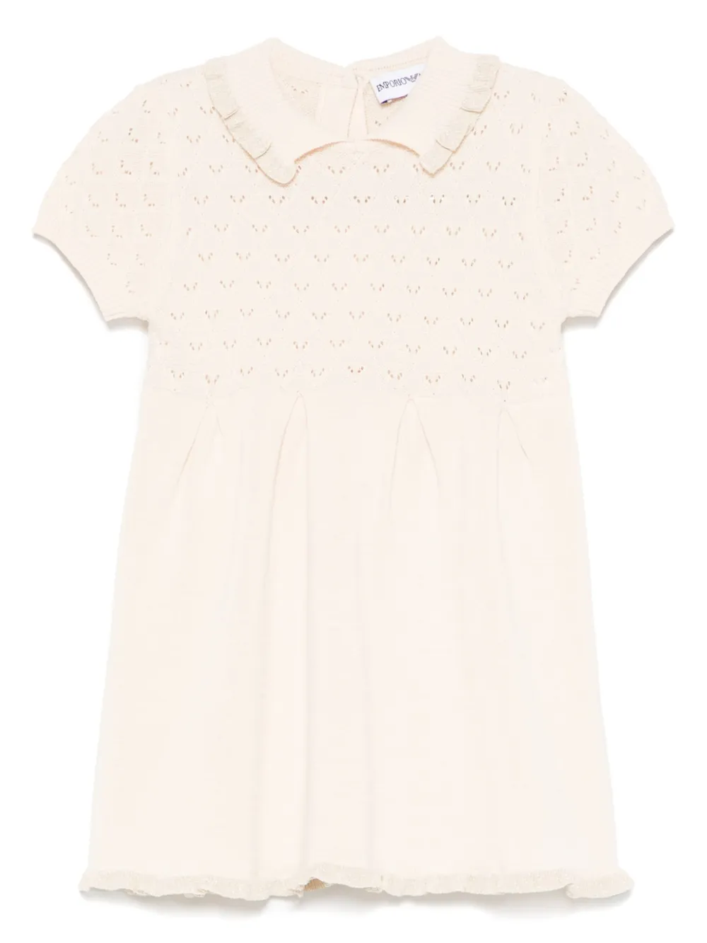 

Платье тонкой вязки Emporio Armani Kids, нейтральный