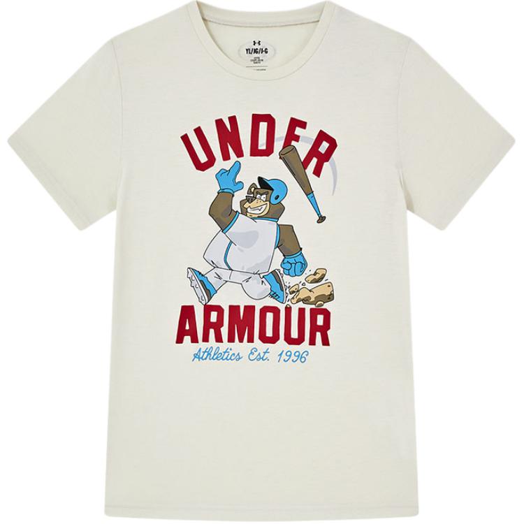 

Футболка для младших школьников Under Armour, коричневый