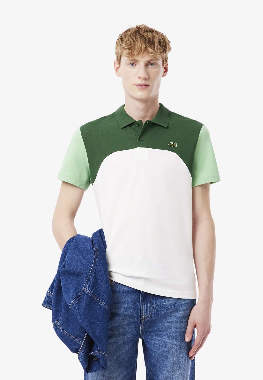 

Рубашка поло KURZARM Lacoste, синий
