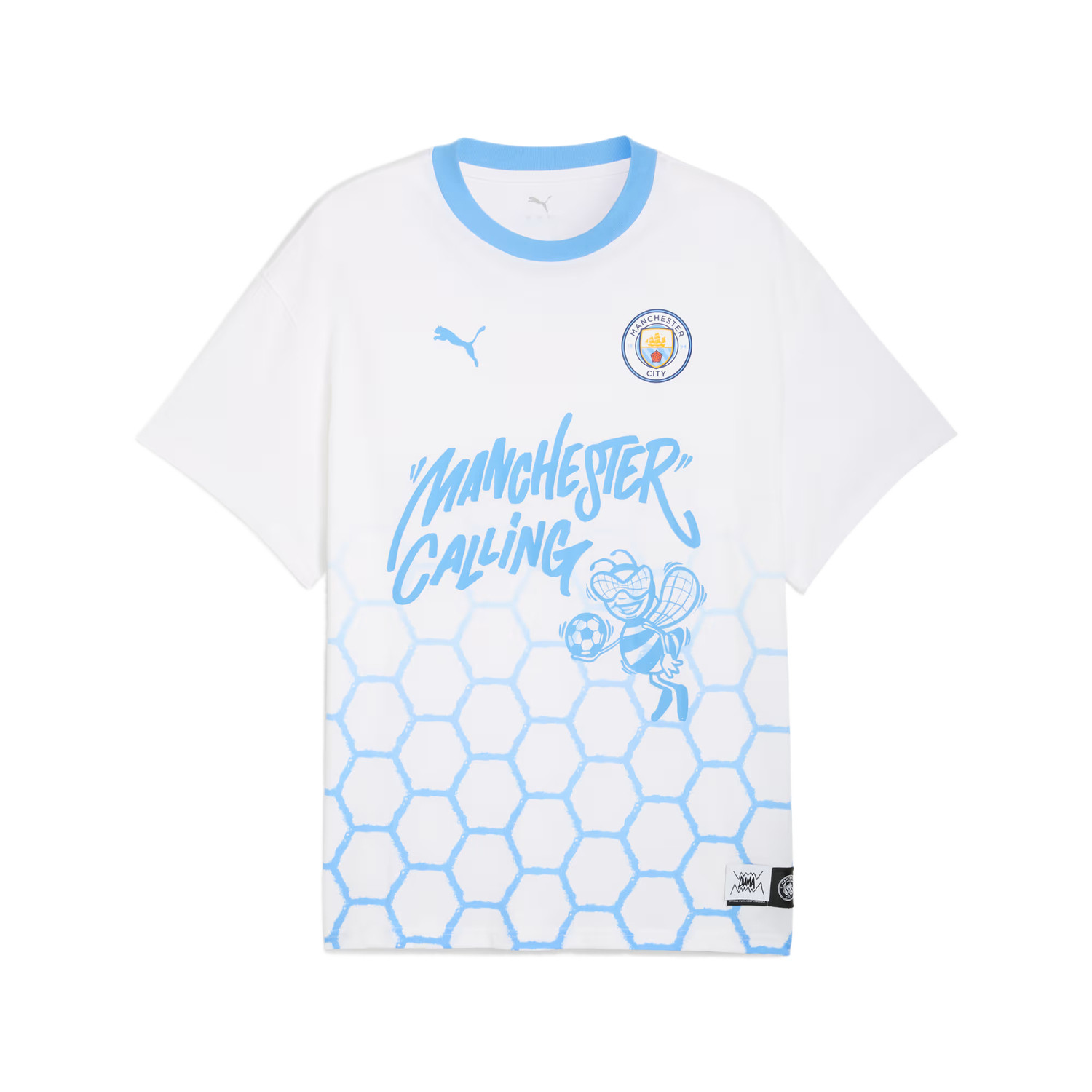 

Футболка Hoops X Manchester City мужская PUMA, белый