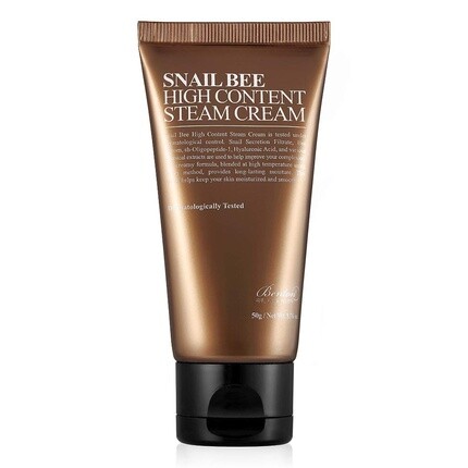 Паровой крем с высоким содержанием Snail Bee 50 г - содержит фильтрат секрета улитки, пчелиный яд, гиалуроновую кислоту и интенсивный увлажняющий крем., Benton — фото 2