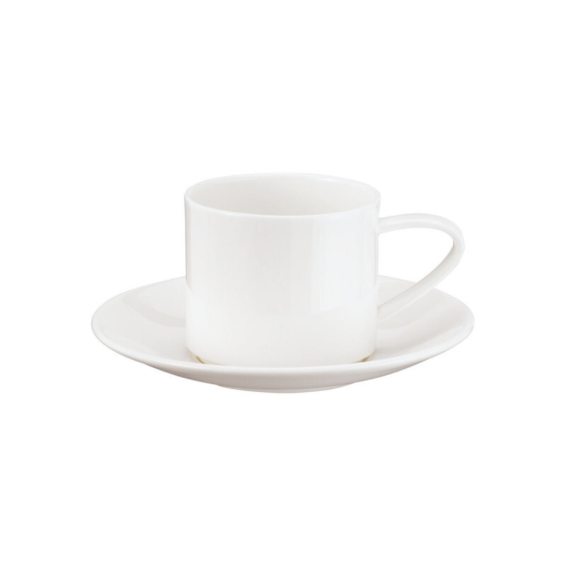 

ASA A Table Белая чашка с блюдцем, штабелируемая, 0,20 л ASA SELECTION, белый