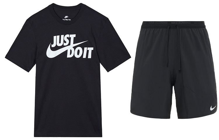 

Мужская повседневная спортивная одежда Nike, цвет Black (set of 2)