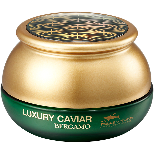 

Крем для лица против морщин с икрой, 50 г Bergamo Luxury caviar