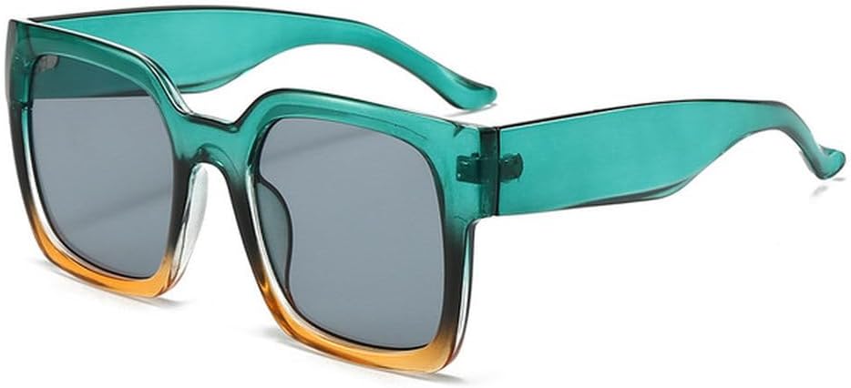 

Большие женские солнцезащитные очки в винтажном стиле с градиентной оправой, модные женские солнцезащитные очки зеленого цвета с защитой от УФ-излучения UV400 TVTBBVV, Green