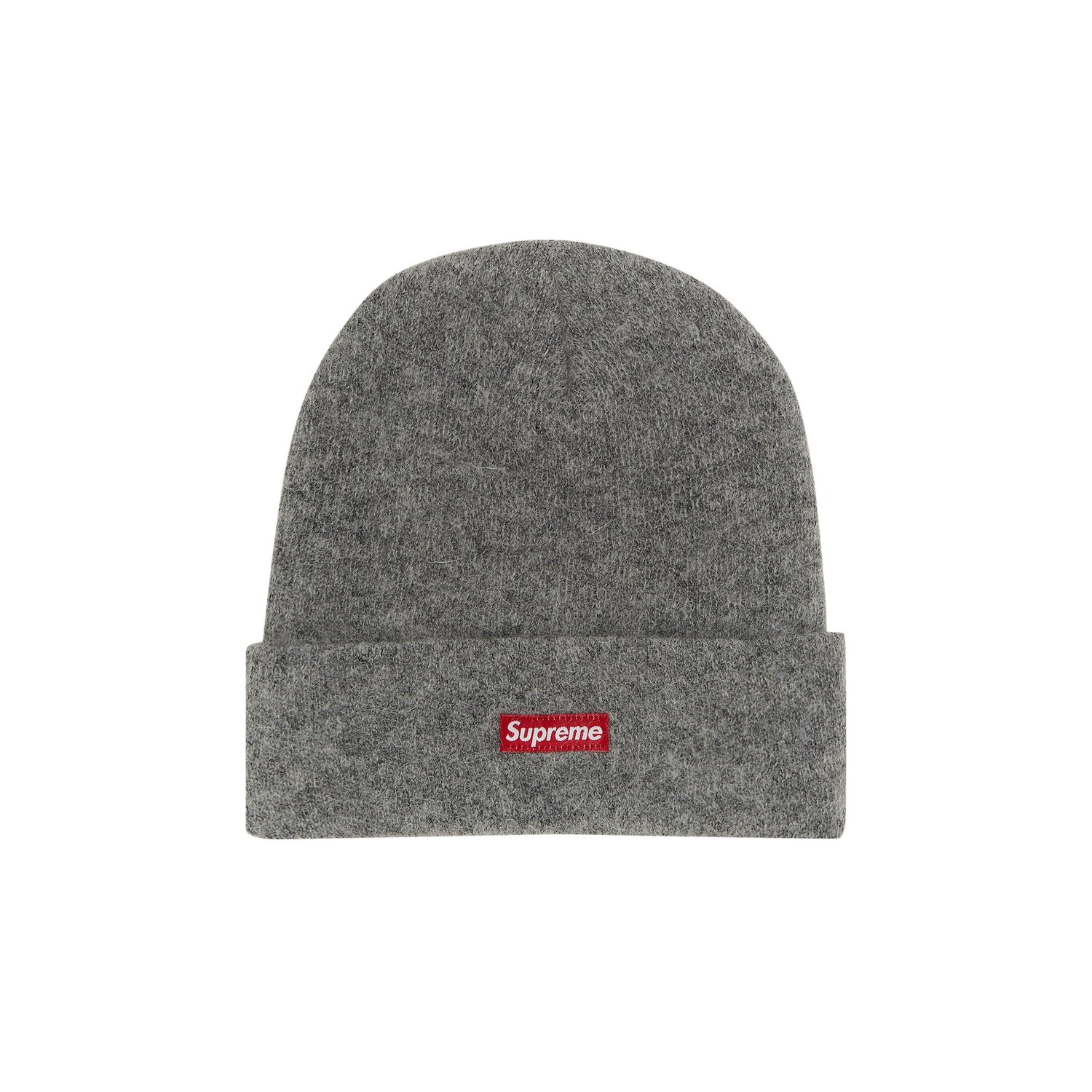 

Шапка-бини Supreme из мохера Heather Grey